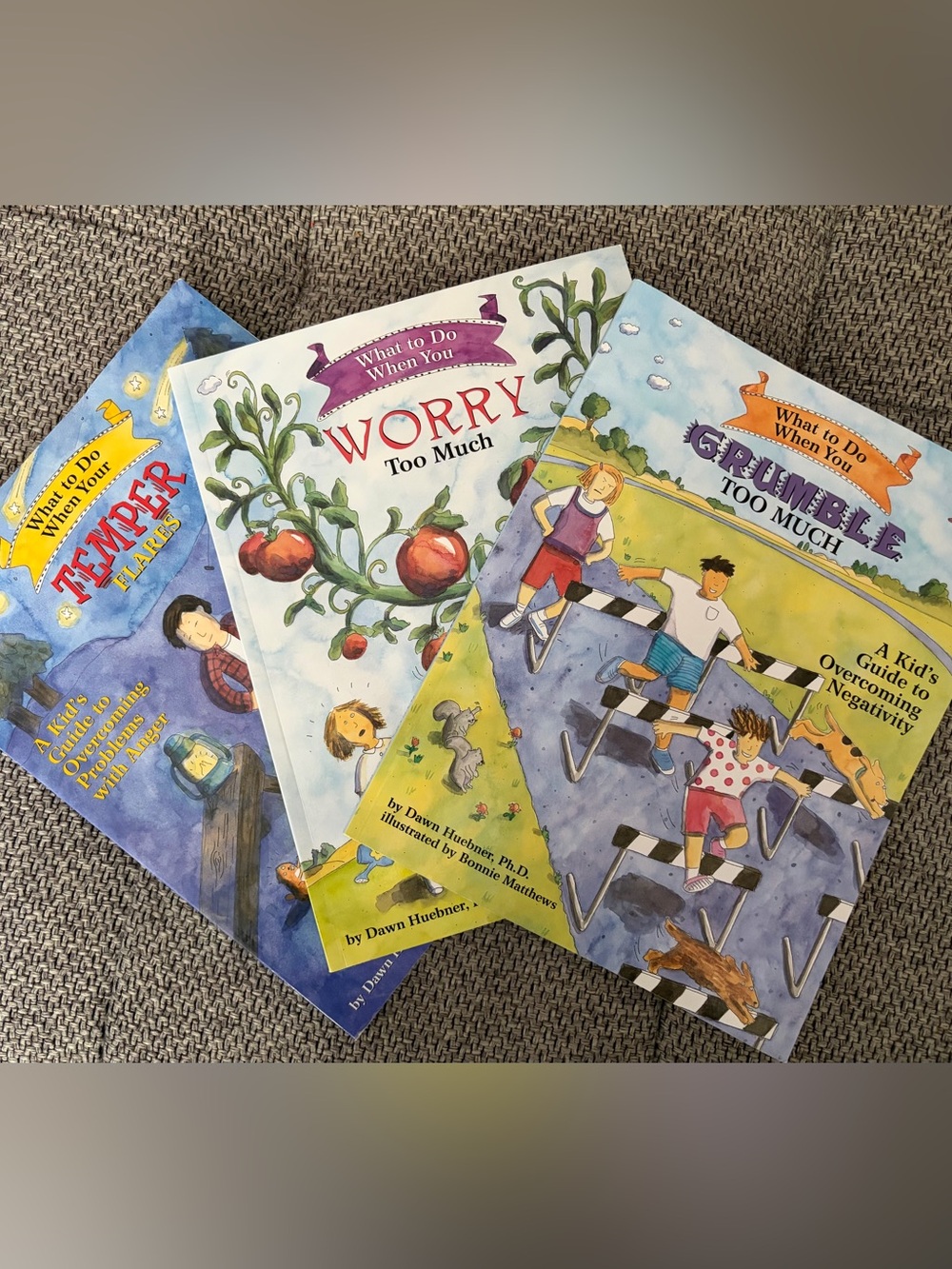 Bundle of 3 mental health books for kids